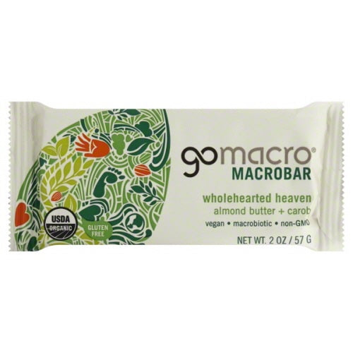 Gomacro Carob Almond Macrobars (12x2 OZ)