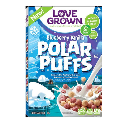 Love Grown Blueberry Vanilla Polar Puffs (6x6.5 OZ)