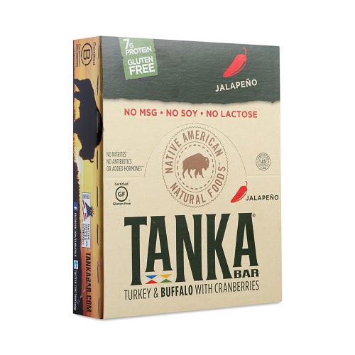 Tanka Bar Turkey Cranberry & Jalapeno (12x1 OZ)