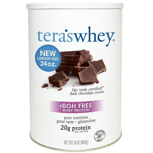 Tera's Whey rBGH Free Whey Protein Dark Chocolate Cocoa (1x24 OZ)