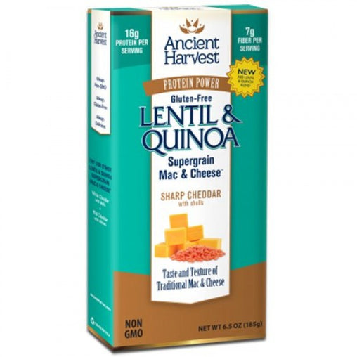 Ancient Harvest Quinoa Supergrain Mac & Cheese Sharp Cheddar (12x6.5 OZ)