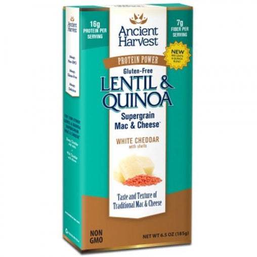 Ancient Harvest Quinoa Supergrain Mac & Cheese White Cheddar (12x6.5 OZ)