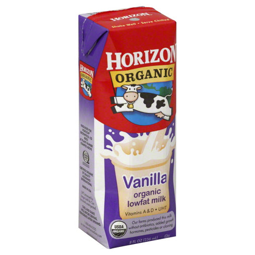 Horizon Organic Lowfat Vanilla Milk (1x12 PACK)
