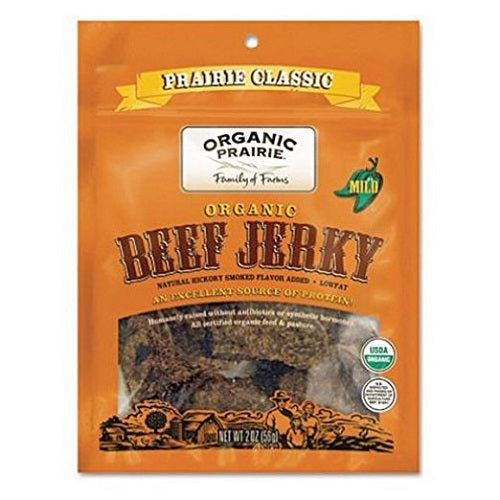 Organic Prairie Beef Jerky, Mighty, Orignal (8X2 OZ)
