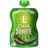 Mamma Chia Organic Green Magic Squeeze (6x3.5 OZ)