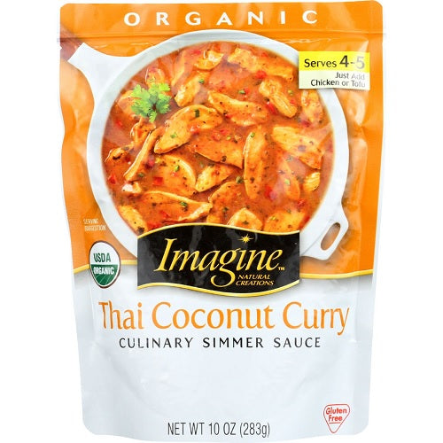 Imagine Culinary Simmer Sauce Thai Coconut Curry (6x10 OZ)