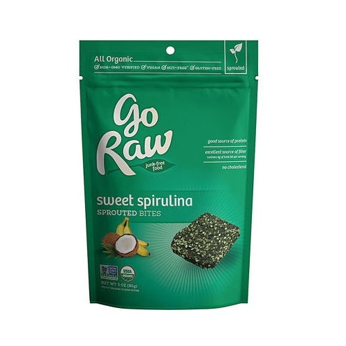 Go Raw Organic Spirulina Bites (12x3 OZ)