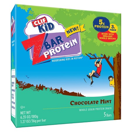 Clif Kid ZBar Protein Chocolate Mint  (6x5 PACK)