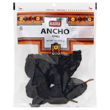 Badia Mexican Ancho Chili  (12x3 OZ)