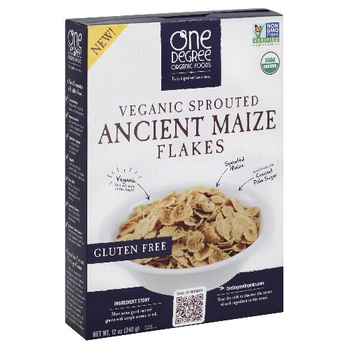 One Degree Organic Foods  Odof Ancient Maize Flake (6X12 OZ)