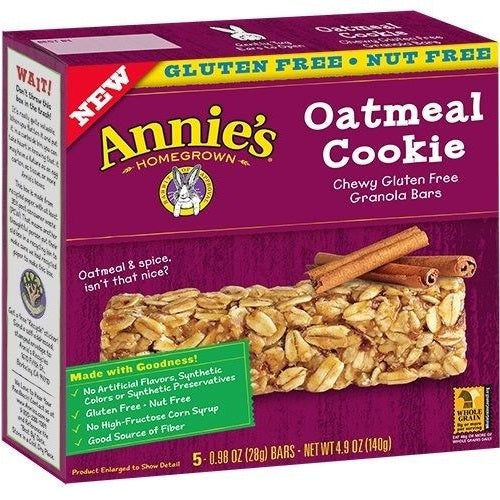 Annie's Chewy Gluten Free Granola Bars Oatmeal Cookie (12x5 PK  )