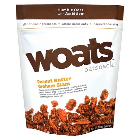 Woats Oat Snack Peanut Butter Graham Slam (9x10 OZ)