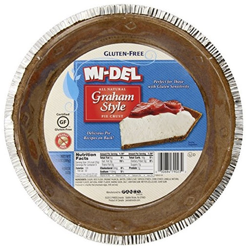 Mi-Del Gluten Free Pie Crust Graham Style (12x7.1 OZ)