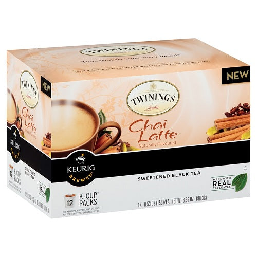 Twinings Chai Latte K-cups (6x12 Ct)