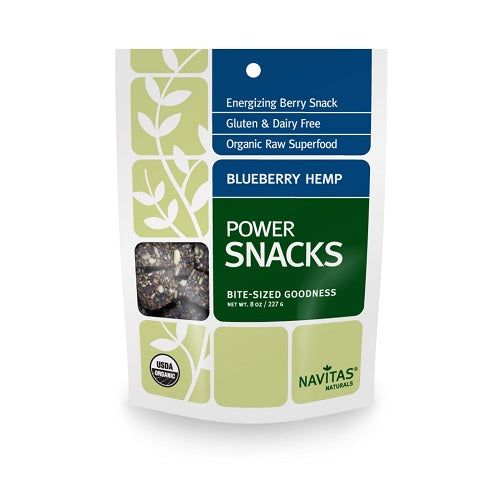 Navitas Naturals Blueberry Hemp Power Snack  (12x8 OZ)