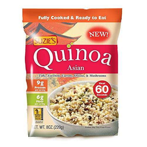 Suzie's Quinoa Ready-to-Eat & Fully Cooked Asian (6x8 OZ)