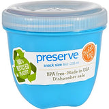 Preserve Food Storage Container Aqua 8Oz (12X1 Ct)