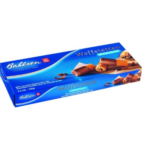 Bahlsen Waffeletten Milk Chocolate Rolls  (12x3.5 OZ)