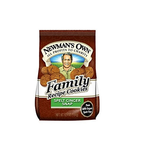 Newman's Own Organics Spelt Ginger Snap Cookies (6x6.5 OZ)