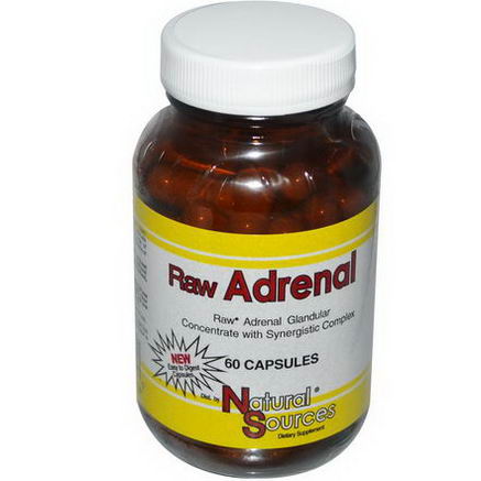 Natural Sources Raw Adrenal  (1x60 TAB )