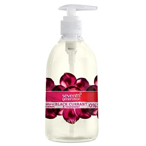 Seventh Generation Hand Wash, Black Currant & Rosewater (8X12 OZ)