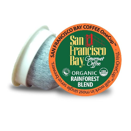 San Francisco Bay Coffee One Cup Organic Rainforest Blend (6X4.65 OZ)