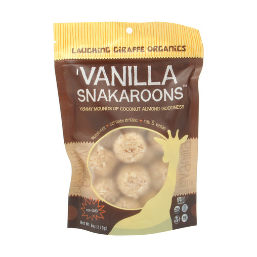 Laughing Giraffe Organics Vanilla Snakaroons (8x8 OZ)