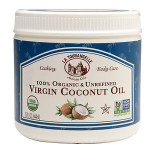 La Tourangelle Unrefined Coconut Oil (6x15 OZ)