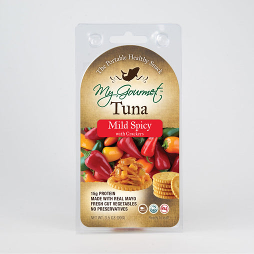My Gourmet Tuna Mild Spicy with Crackers (12x3.5 OZ)