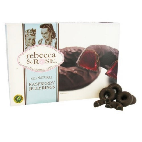 Rebecca & Rose Chocolate Raspberry Jelly Rings (12X9 OZ)