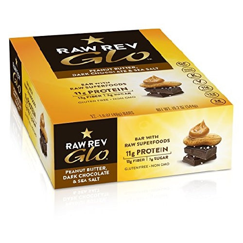 Raw Revolution Peanut Butter, Dark Chocolate And Sea Salt (12X1.6 OZ)