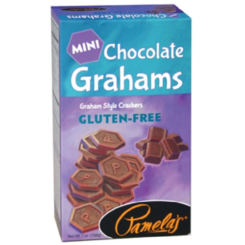 Pamela'S Products Grahams,Chocolate,Mini Gf (6X7 OZ)