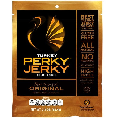 Perky Jerky More Than Just Original Turkey Jerky (8X2.2 OZ)