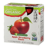 Santa Cruz Organic  Apple Strawberry Sauce (6X4 Ct)