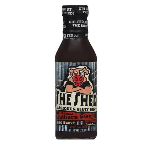 The Shed Original Southern Sweet BBQ Sauce (6x15 OZ)