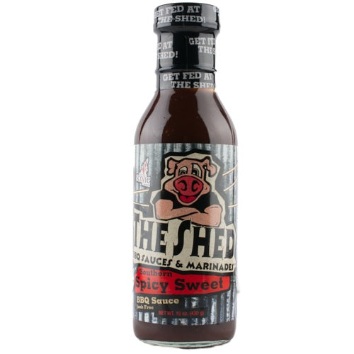 The Shed Southern Spicy Sweet BBQ Sauce (6x15 OZ)