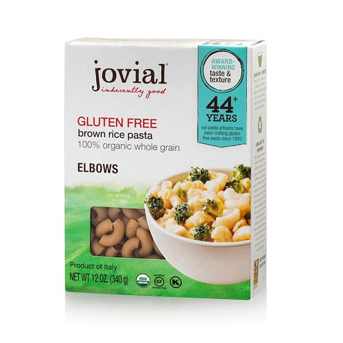 Jovial Gluten Free Brown Rice Pasta Elbows (12x12 OZ)