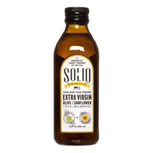 Solio Family Extra Virgin Olive Sunflower Oil Blend (6x16.9 OZ)