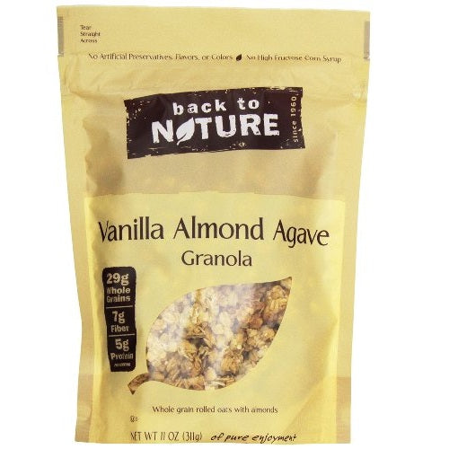 Back To Nature Vanilla Almond Agave Granola (6x11 OZ)