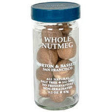 Morton & Bassett Whole Nutmeg Jars (3x1.9Oz)