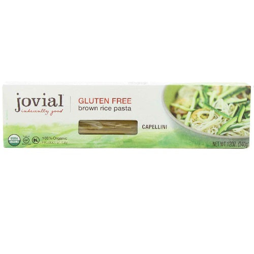 Jovial Organic Brown Rice Capellini (12x12Oz)