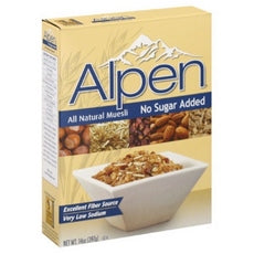 Weetabix Alpen Cereal Organic No Added Sugar (12x14Oz)