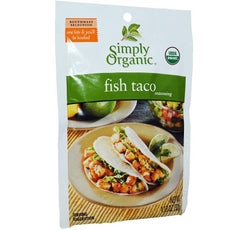 Simply Organic Fish Taco Seasoning (12x1.13Oz)