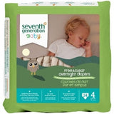 Seventh Generation Baby Overnight Diapers Stage 4 (4x24 CT)