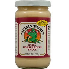 Captain Toady's Hardy Horseradish Sauce (12x8 Oz)