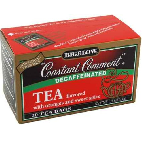 Bigelow Decaffeinated Constant Comment Tea (6x20 Bag )