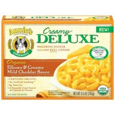 Annie's Organic ELbows & Creamy Mild Cheddar Sauce, 9  (12x9.5Oz)