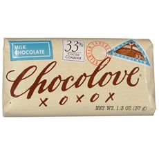 Chocolove Milk Chocolate (12x3.2Oz)