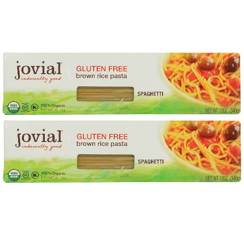 Jovial Organic Brown Rice Spaghetti (12x12Oz)