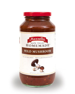 Mezzetta Wild Mushroom Pasta Sauce (6x25Oz)